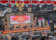 Memperingati HUT RI Ke-79, DPRD Metro Gelar Rapat Paripurna Agenda Mendengarkan Pidato Kenegaraan Presiden Jokowi