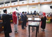 Rapat Paripurna, Ria Hartini Resmi Jadi Ketua DPRD Kota Metro Periode 2024-2029