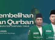 Bangun Semangat Juang dan Kepedulian, GP Ansor Lamtim Rayakan Idhul Adha dengan 19 Hewan Qurban