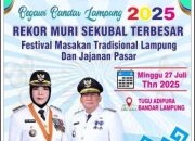 Begawi Bandar Lampung 2025: Perpaduan Tradisi, Kuliner, dan Rekor Dunia!