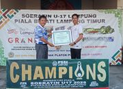 Bayangkara FC Ukir Sejarah, Wakili Lampung ke Soeratin U-17 Nasional