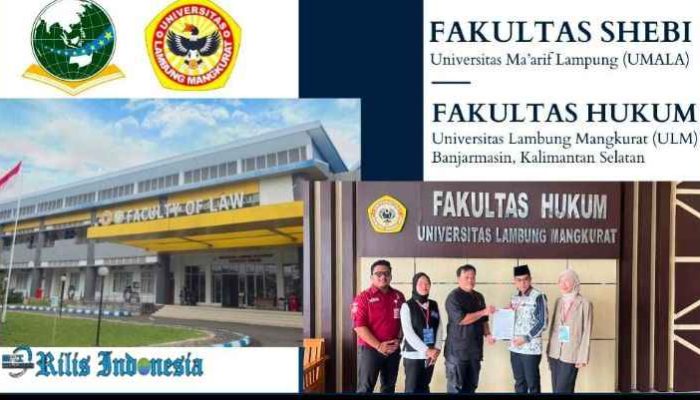 FSHEBI UMALA Metro Resmi Menandatangani Perjanjian Kerja Sama dengan Fakultas Hukum Universitas Lambung Mangkurat (ULM) Banjarmasin 