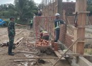 Sinergi Babinsa dan Pemdes Dorong Pembangunan Koperasi Merah Putih di Tanjung Sari