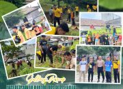 Saksi Bisu Sejak 1883, Gedung Pos Kalianda Dibangkitkan Lewat Aksi Nyata HMI Lampung Selatan