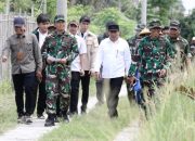 Optimalkan Lahan Tak Produktif, Dandim Lamtim Cek Langsung Program CSR di Labuhan Maringgai dan Pasir Sakti