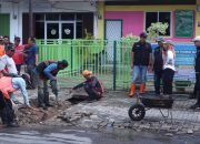 Antisipasi Luapan Air, Pemkot Bandar Lampung Kerahkan Satgas Bersihkan Saluran Drainase