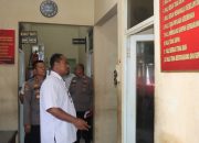 Pastikan Standar Terpenuhi, Dir Tahti Polda Lampung Sidak Rutan Polres Lampung Timur