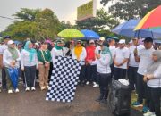 Bupati Ela Siti Nuryamah Lepas Ribuan Peserta Jalan Sehat HUT ke-27 Lampung Timur