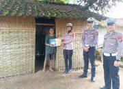 Satlantas Peduli Hadir di Sukadana, Aksi Kemanusiaan Polres Lampung Timur Sentuh Hati Warga