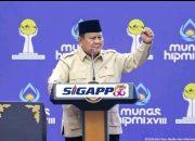 Presiden Prabowo Subianto Buka Munas XVIII Himpunan Pengusaha Muda Indonesia di Lampung, Tegaskan Nasionalisme Jadi Fondasi Ekonomi