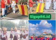 Camat Sukadana Lepas Peserta Lomba PBB SD, Semarakkan HUT RI ke-81