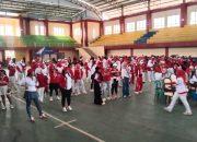 ASIAFI Lampung Timur Gelar Fun Aerobik dan Zumba Party Sambut HUT RI ke-81