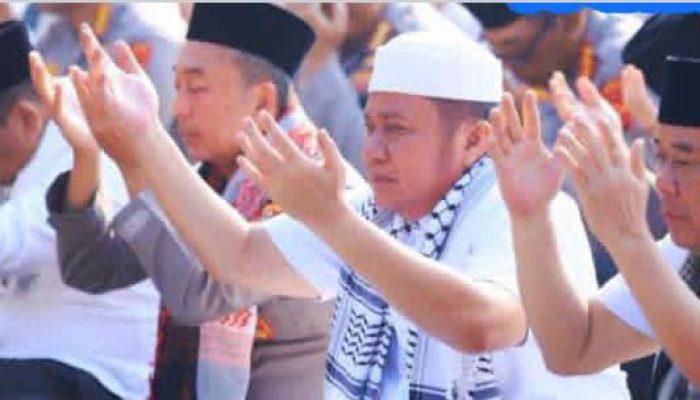 Gubernur Sumsel Herman Deru Ajak Warga Perbanyak Doa, Gelar Shalat Istisqa Hadapi Karhutla