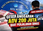 KWRI Akan Laporkan Dugaan Penyalahgunaan Wewenang di Tubuh Kominfo Metro