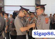 Penyegaran Organisasi Polres Lampung Timur, Jabatan Kasat Tahti dan Tiga Kapolsek Berganti